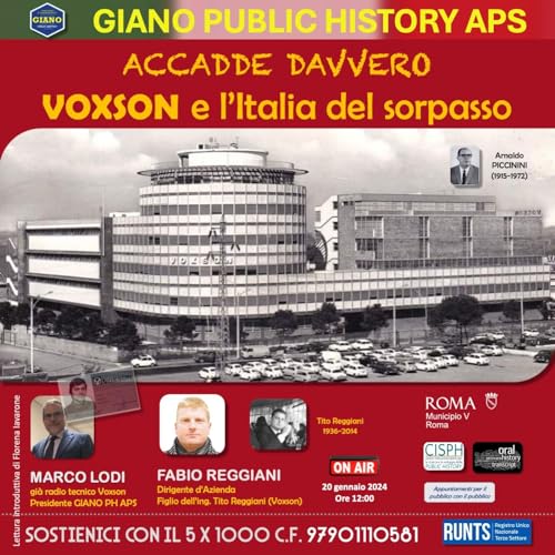 ACCADDE DAVVERO VOXSON e l’Italia del sorpasso | Marco LODI dialoga con Fabio REGGIANI