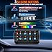 MNJ Motor 8 Gang Switch Panel, Universal Circuit Control Relay System Toggle Momentary Strobe Pulsed On-Off LED Switch Touch Switch Box for Car Boat Marine Pickup Truck UTV ATV, RGB