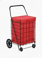 Vista 4 de TM revestimiento para carro de compras grande que se asegura con sujetadores a su carro de compras