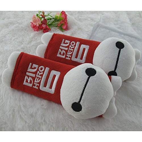 CJB Baymax Big Hero Plush Seat Belt Cover Shoulder Pad Cushion (US Seller)