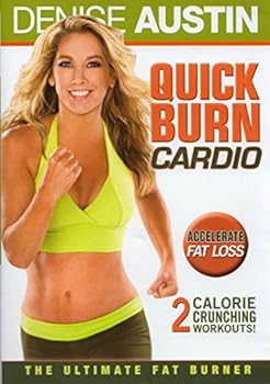 DVD Denise Austin - Quick Burn Cardio Book