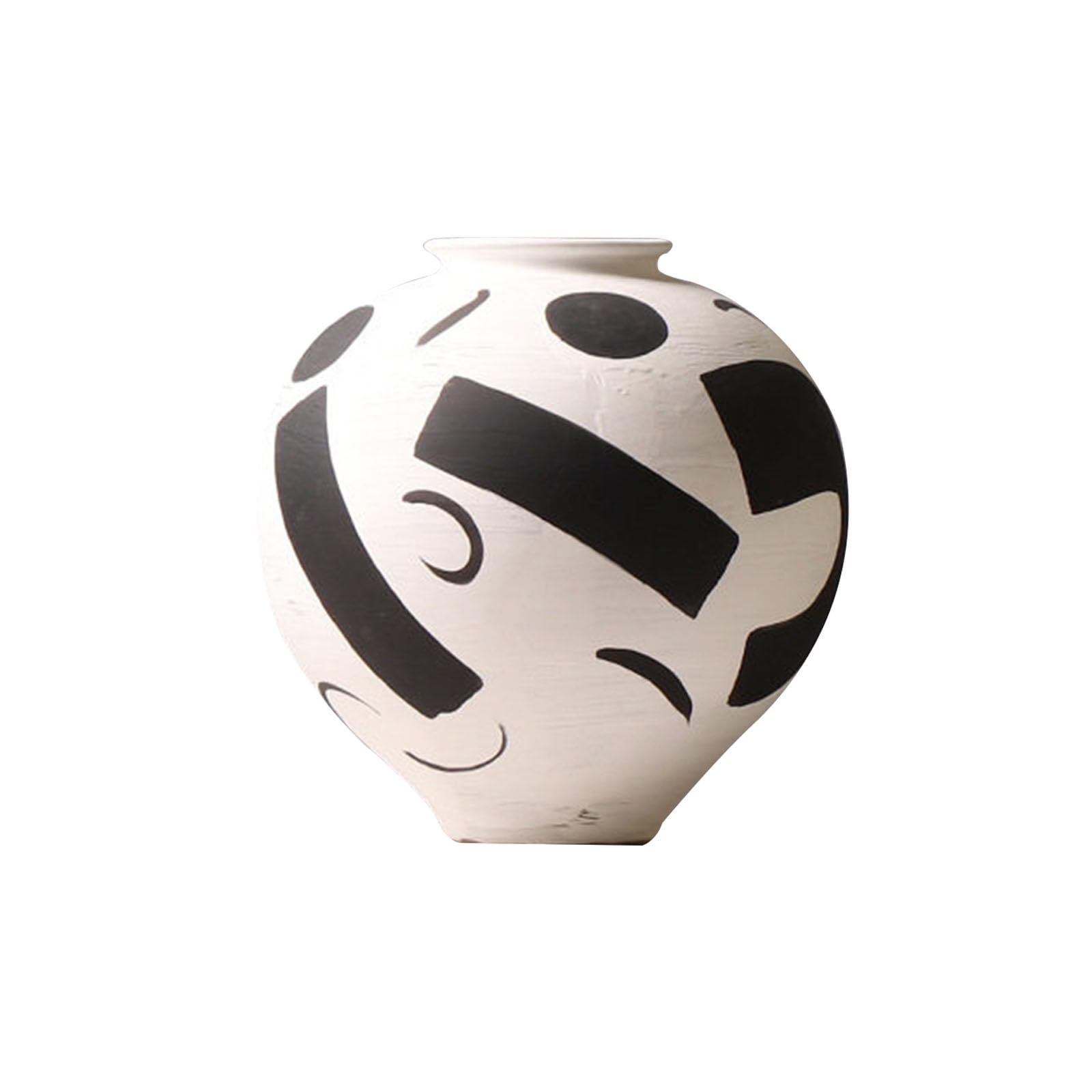 Nzzkoides E1 Large Art Ceramic Vase, Creative Decorative Vase, Ornament For Living Room, Bedroom, Restaurant, Hotel, Farmhouse, Villa, Irregular Shape(Size:27.2 * 27.2 * 28.6Cm,Color:e1)