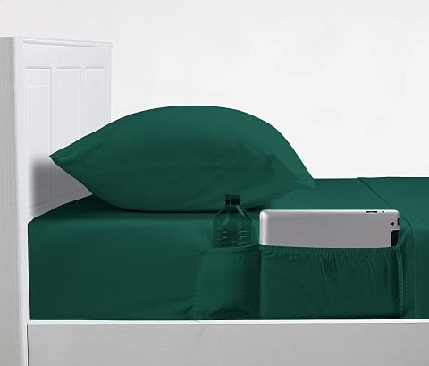100 Egyptian Cotton 1000 Tc 4-Pc Bedding Sheet Set 10 Inch Deep Pockets Sheet Pillowcase Set Fitted Bed