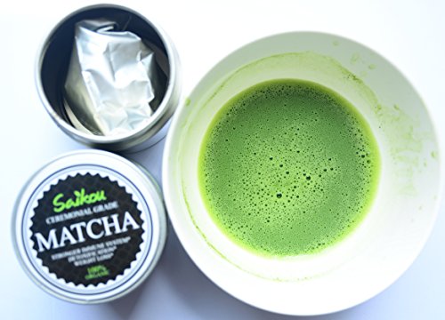 image for SAIKOU Japanese Matcha Green Tea Powder - Authentic Organic Ceremonial