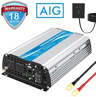 1200W Power Inverter DC12 Volt to AC 120 Volt with 20A Solar Charge