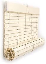 Roller Blind for Windows and Doors | PVC Ivory | Various Sizes (55 x 120 cm)