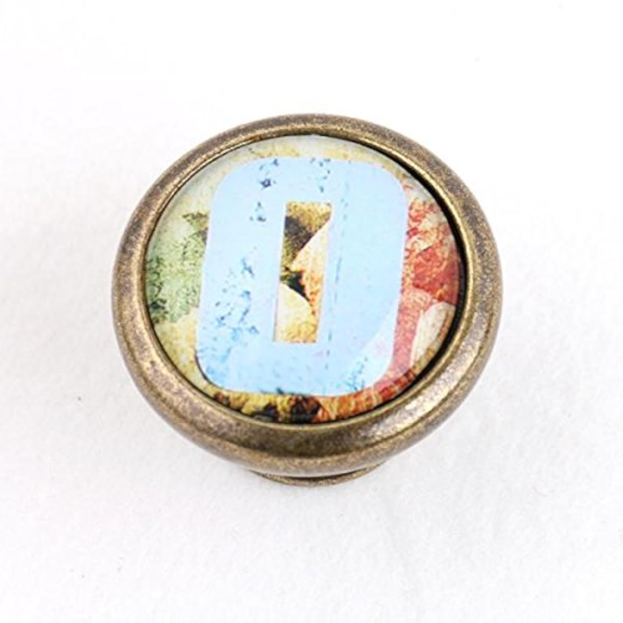 Vintage Cabinet Door Drawer Pull Knob Hardware Number 0