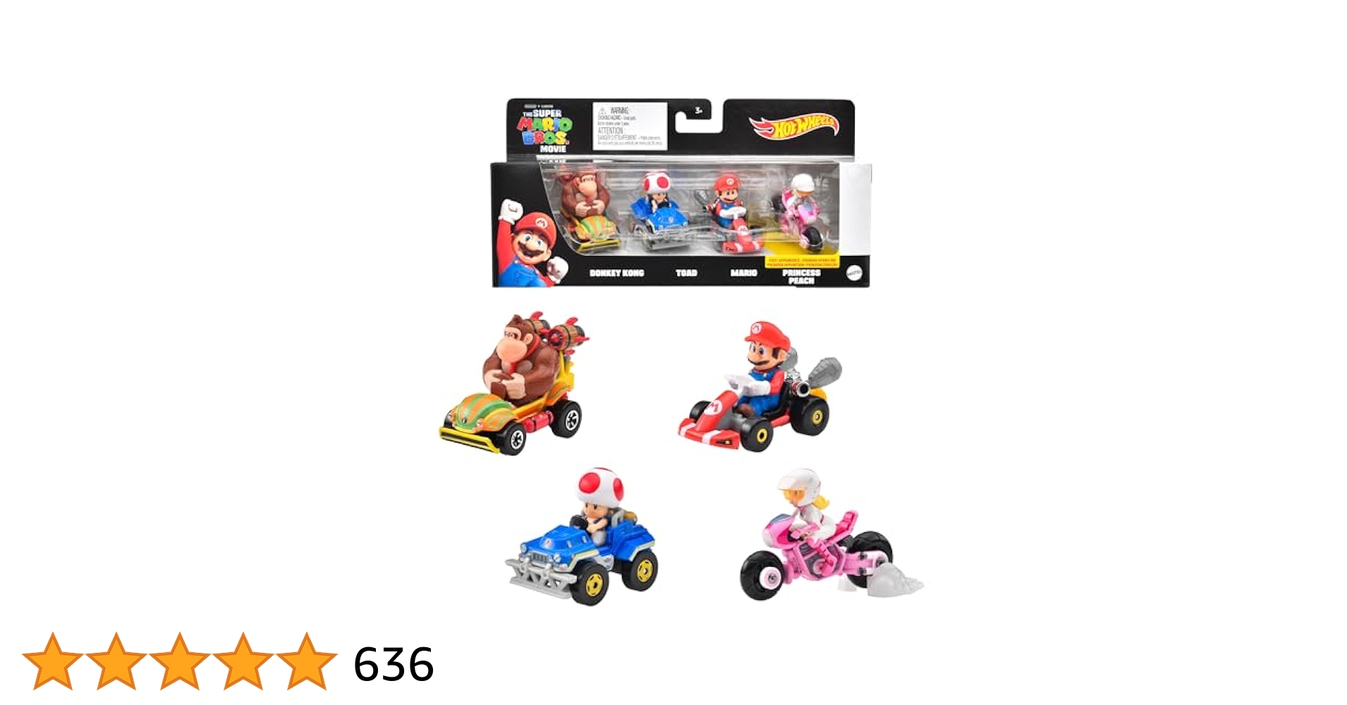 Hot Wheels マリオカート 4パック　２種セット Amazon.co.jp: ホットウィール(Hot Wheels) マリオカート 4