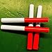 2 Pieces Relay Baton Aluminum Track Field Relay Baton Track and Field Relay Batons Field Race Track Baton Field Race Batons Race Equipments(Red, White)