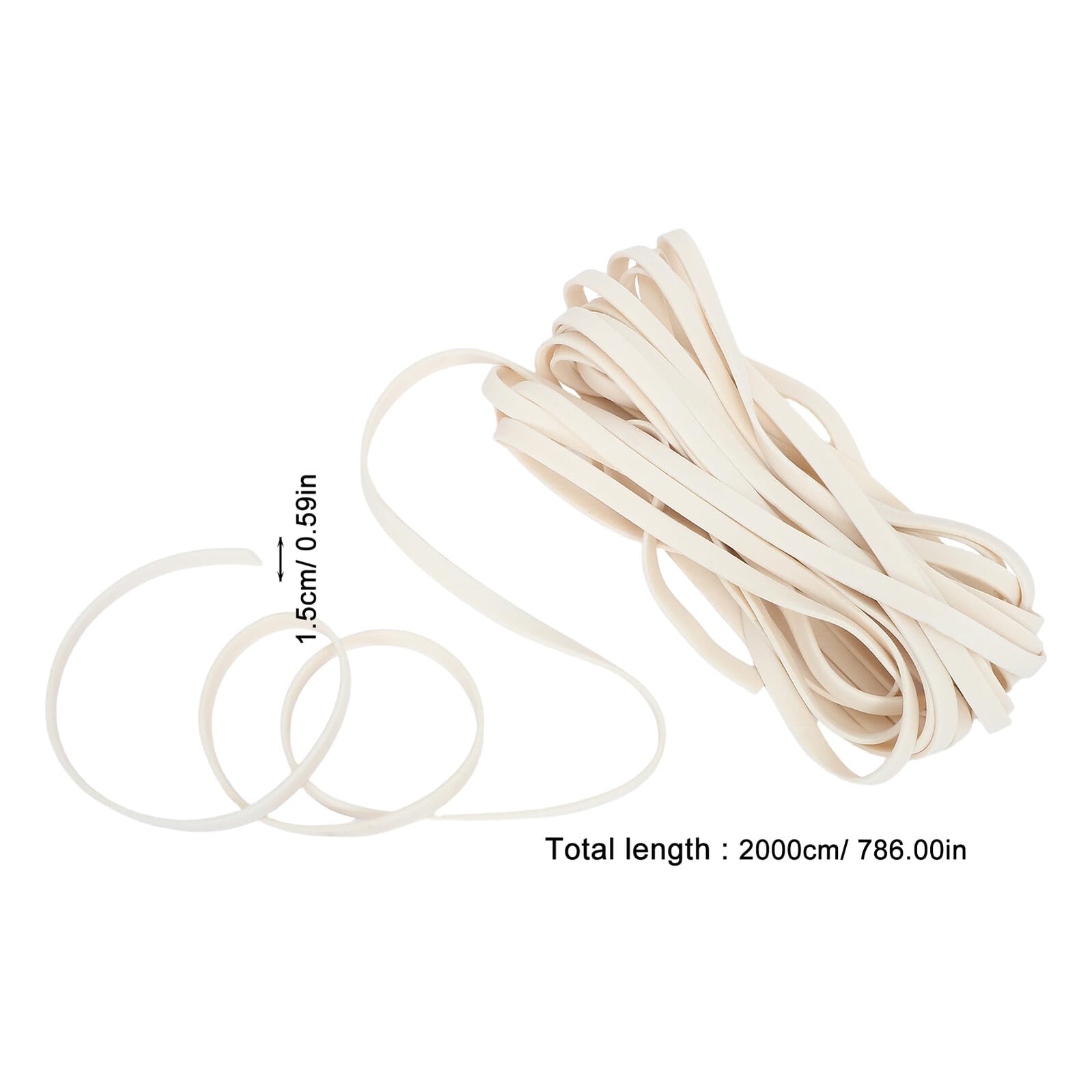 VALICLUD Cinta de Silicona Espumada white 3Mm X 15Mm 20 Metros Burlete Sellador Flexible para Puertas y Ventanas Cinta Aislante Térmica y Acústica Resistente a Altas Temperaturas