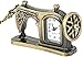 FHISD Taschenuhr Retro Antik Bronzelegierung Nähmaschinen Anhänger Taschenuhr Vintage Kette