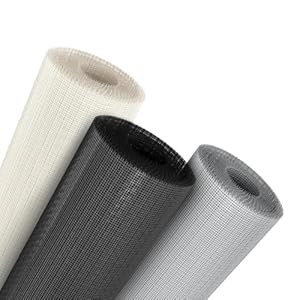 Onpira Fiberglas Fliegengitter 120x10m Schwarz