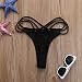 Fossen Brasileno Bikini Tangas Mujer Playa Traje de baño Bikinis Bottoms (M,...
