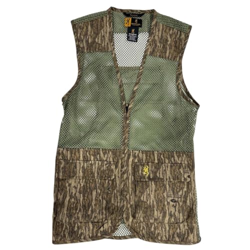 Browning Upland Dove Vest Bottomland Camo (US Alpha Large Regular Regular Bottomland)