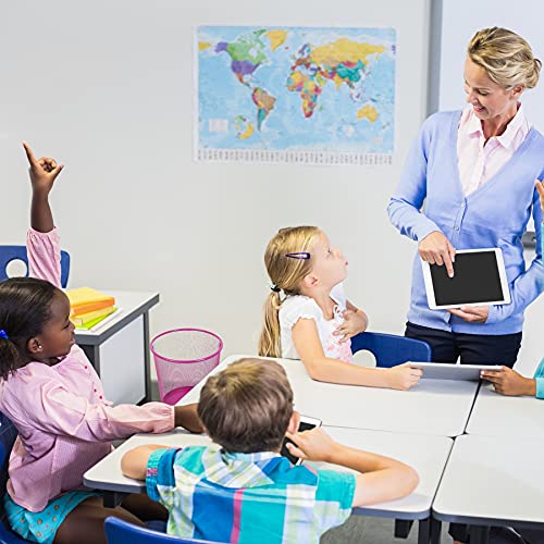 Leviatan Prullenbak van draadgaas draadgaas | kantoor afvalemmer | prullenbak 266x218x280mm 12L roze - Afbeelding 6