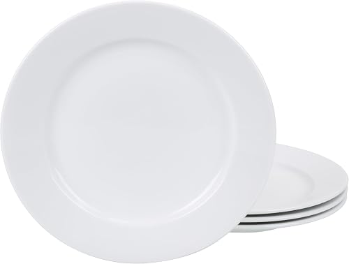 BIA Cordon Bleu 10.75-Inch Bistro Dinner Plate, Set of 4, White (Model: 901605S4SIOC)