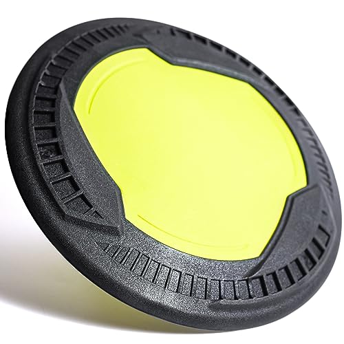 Jiejack Hunde-Flugscheibe Unzerstörbar - Frisbee Ring Kauspielzeug Für Große Hunde