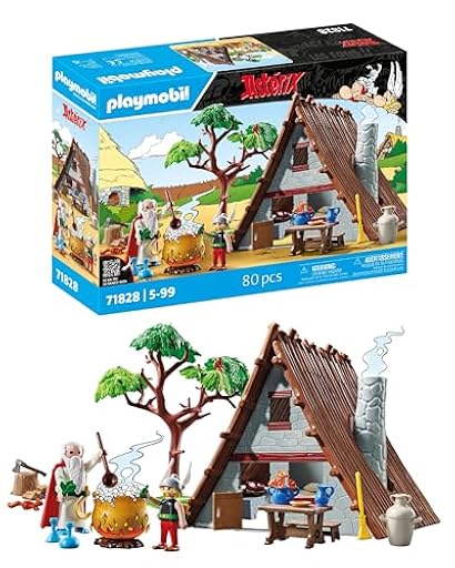 Playmobil Astérix 71828 Hutte d Astérix avec Panoramix | Ya disponible en tu tienda friki favorita! En mundofriki.es!