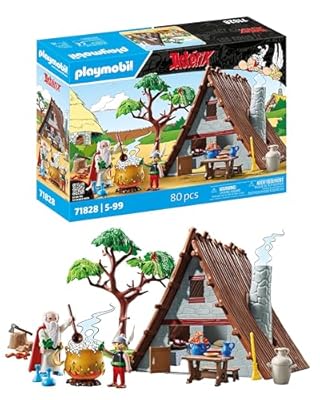 Playmobil Astérix 71828 Hutte d Astérix avec Panoramix | Ya disponible en tu tienda friki favorita! En mundofriki.es!