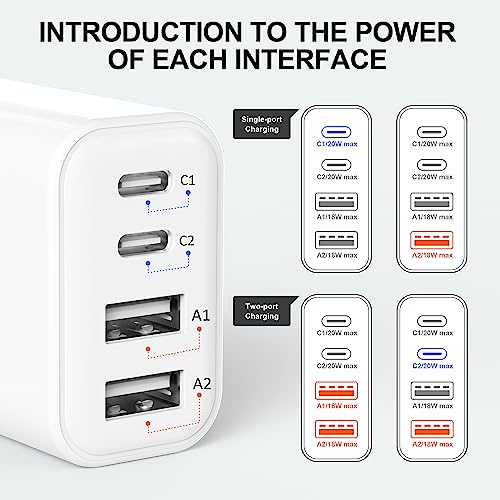Caricabatterie Da Auto Veloce Da 36 W Con Voltmetro Digitale - Foto 12