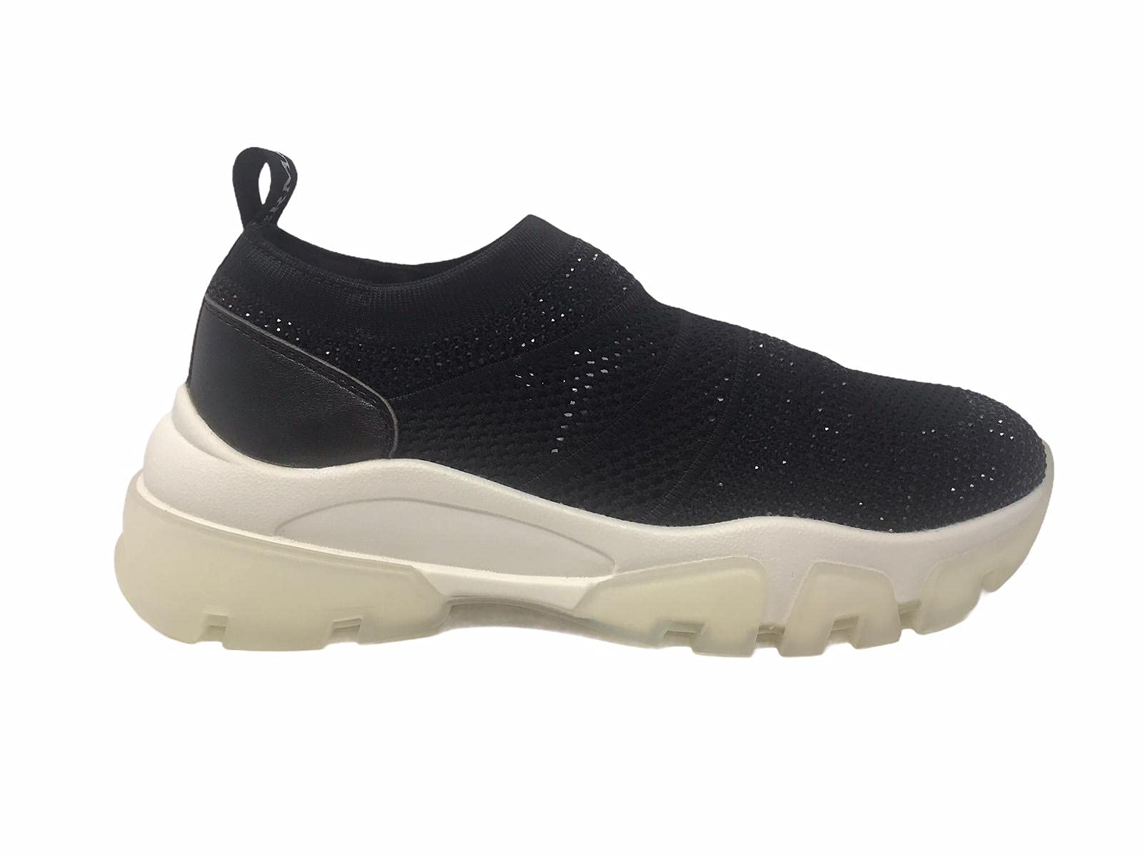 ERMANNO SCERVINO Black Gymnastics with Swarovski