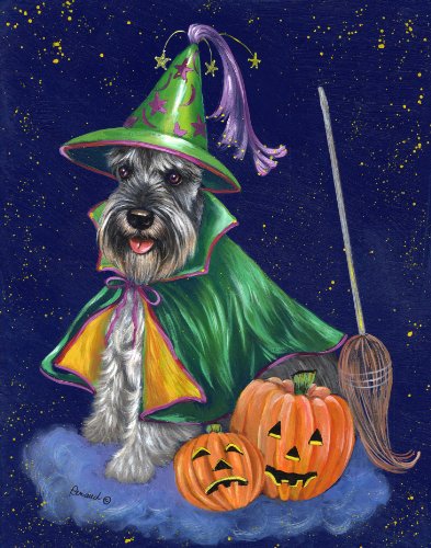Suzanne Renaud Schnauzer Good Witch-GF