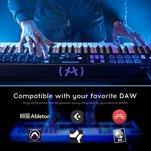 Image of Arturia KeyLab Essential 49 Universal Midi Keyboard Controller - Black