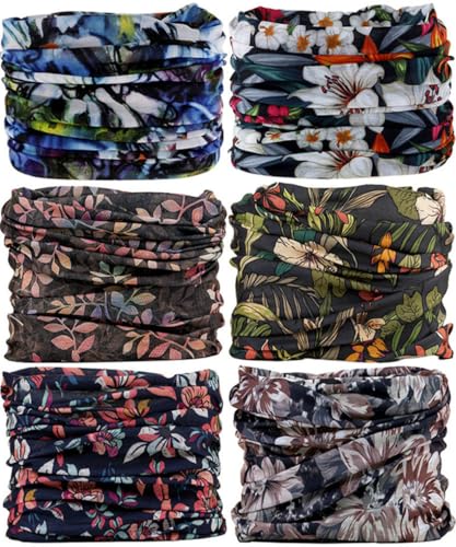 Image of VANCROWN Headband Neck Gaiter Head Wrap Headwear Face Mask Magic Scarf Bandana for Men and Women