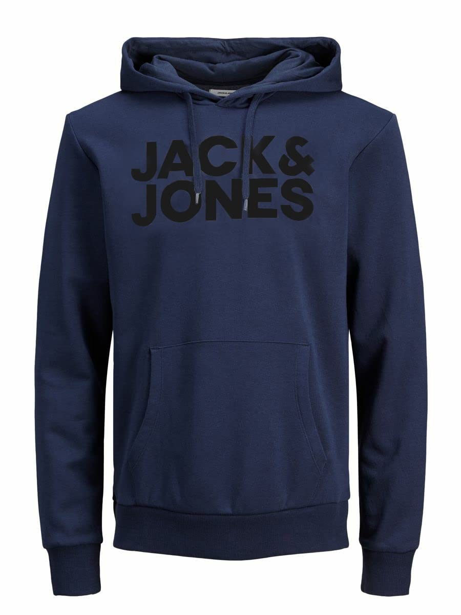 JACK & JONES Men’s Logo Hoodie, XXXL