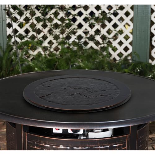 Stanbroil rostfreiem Aluminium Guss Fire Pit Brenner Cover- Lazy Susan für Agio-5
