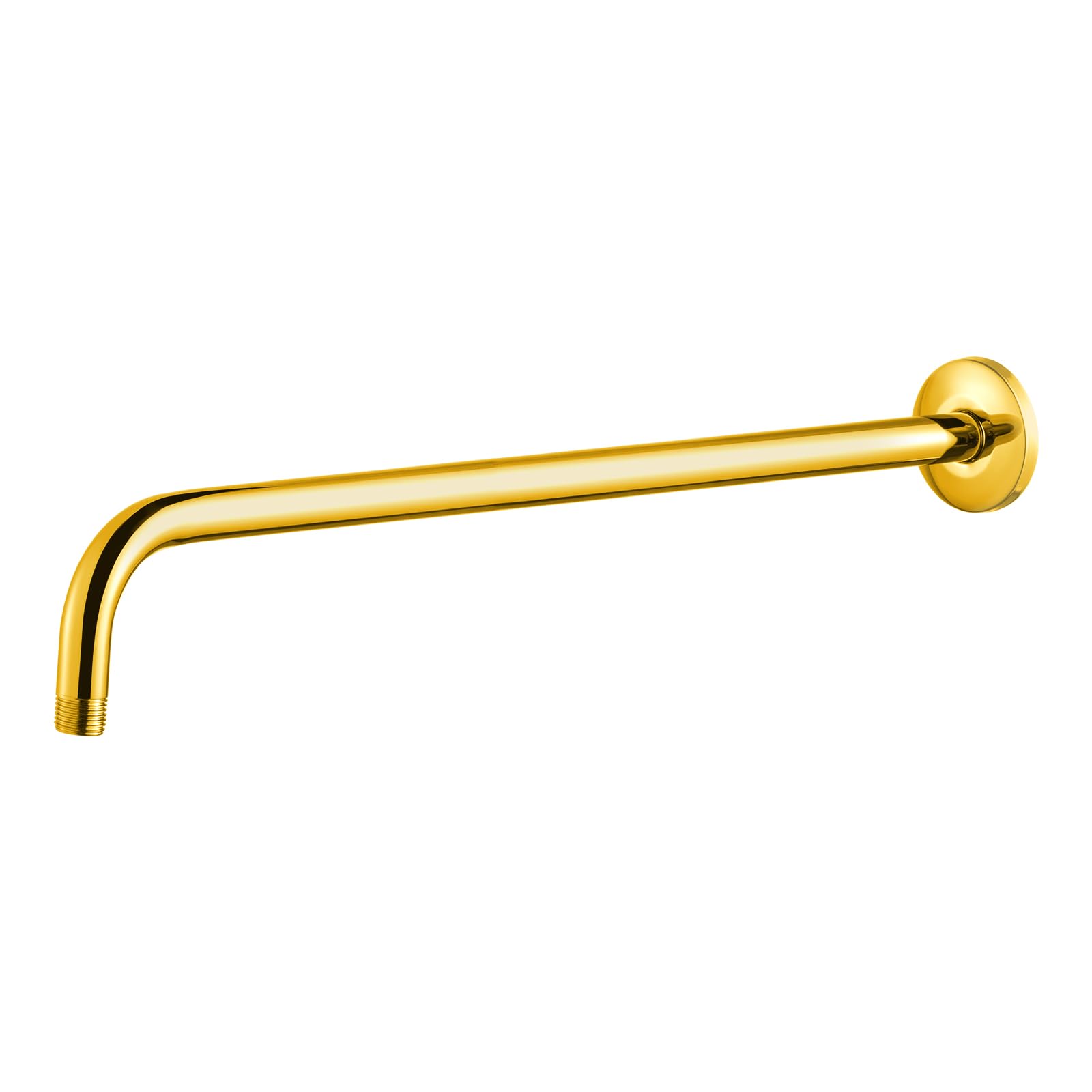 Matte Black Shower Arm - 6 Inch Wall Mount -24