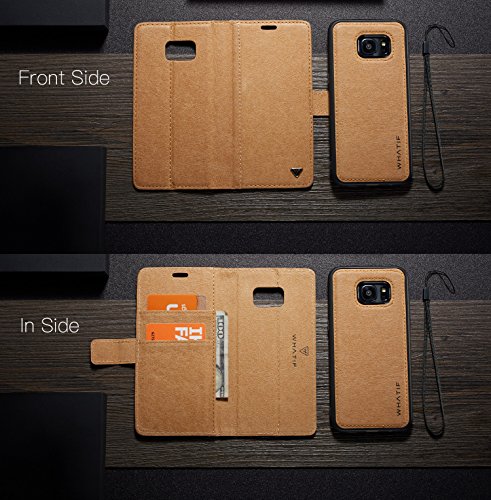 Capa Dfly-US para Galaxy S7, capa para Galaxy S7, capa de papel kraft premium à prova d'água DIY gr