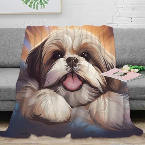 Couverture lit chien sans plis, le plaid microfibre pour un couchage propre et soigné