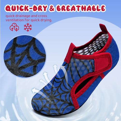 WateLves Kids Water Shoes Toddler Barefoot Swim Beach Shoes Girls Boys Breathable Quick Dry Aqua Socks4