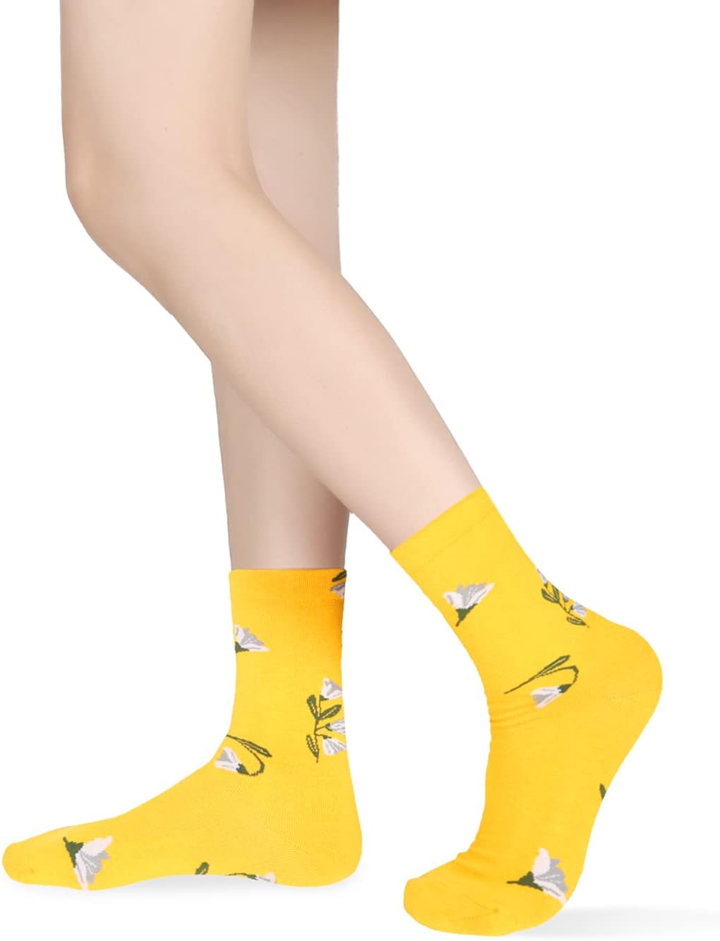 Benefeet Sox Womens Novelty Funny Crew Socks Girls Cute Animal Colorful Floral Patterned Silly Funky Casual Cotton Socks - Image 6