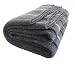 Woolly Mammoth Woolen Company Farmhouse Collection Stargazer Wool Blanket (Gray/Yellow Plaid)