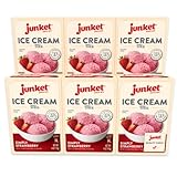 Junket Ice Cream Mix Simply Strawberry, 4 Ounce (Pack of 6)