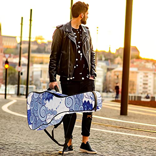 Housse de transport étanche pour guitare avec bandoulière réglable Noir/blanc, Multicolore 05, 42.9×16.9×4.7 in… - Les Beatles, Paul McCartney, John Lennon, RIngo Starr, George Harrison Housse de transport étanche pour guitare avec bandoulière réglable Noir/blanc, Multicolore 05, 42.9x16.9x4.7 in… – Image 7