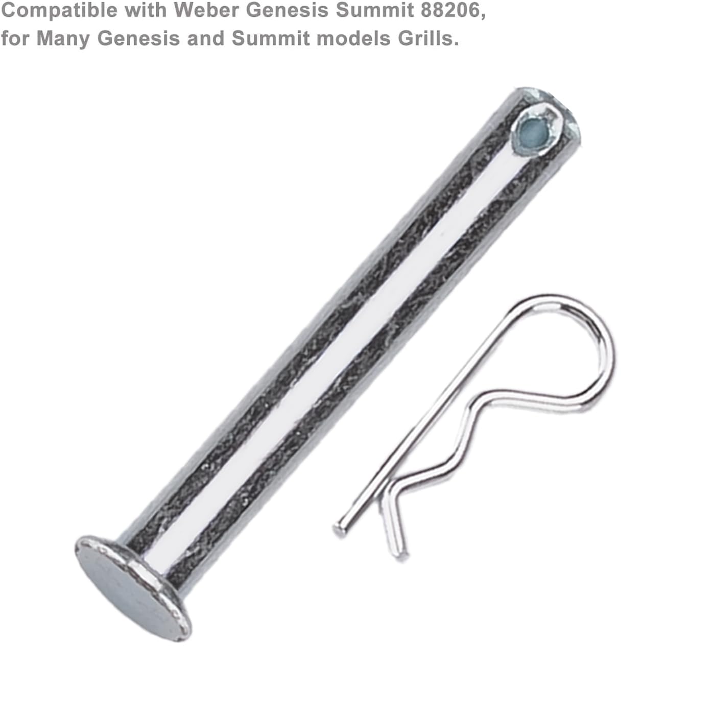 Paquete de 2 accesorios de montaje de tapa de parrilla compatibles con parrillas Weber 88206 4