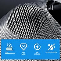 QANCEN 12 Stück Edelstahlstäbe Rundstäbe Edelstahl 2mm x 200mm, Metallrundstäbe zum Basteln, 304 Edelstahl Vollrundstab Metallstange Stabstahl, Rundstahl für DIY Handwerk Modellauto Flugzeug – Ansicht 4