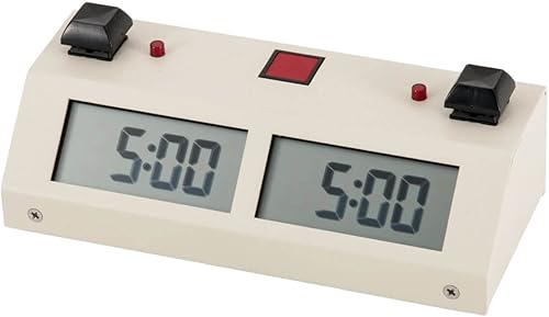 Chronos GX Juego Reloj de ajedrez digitalBotón