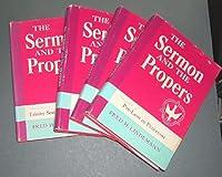 THE SERMON AND THE PROPERS 4 Volume Set B0011B4V1G Book Cover