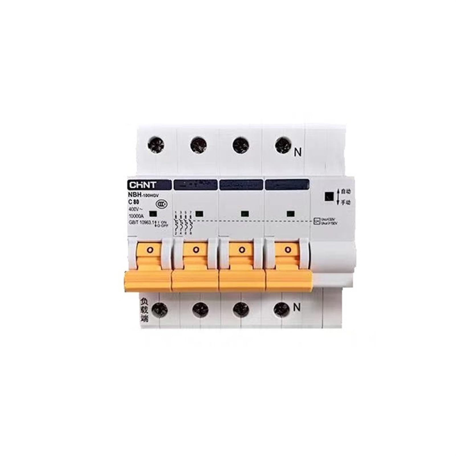 Disjoncteur réenclenchement automatique contre surtension PV 3P+N 100A 6KA