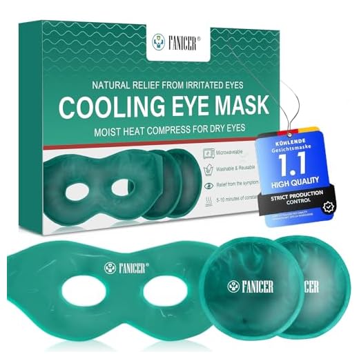 Antifaz gel frio, Masajeador ojos para bolsas y ojeras, Antifaz Gel Frío Reutilizable, Alivio para Ojos Cansados, hielo eye mask para Alivia Migraña, Ojos Hinchados