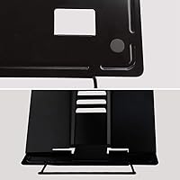 Vista 3 de Citmage Soporte para Libros de Escritorio Portadocumentos Soporte de Lectura de Metal de Servicio Pesado con Libro Revista Menú iPad Partitura