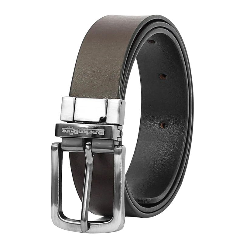 Image of Full Grain Casual Original Genuine Double Style Leather Reversible Waist Belt for Men's
