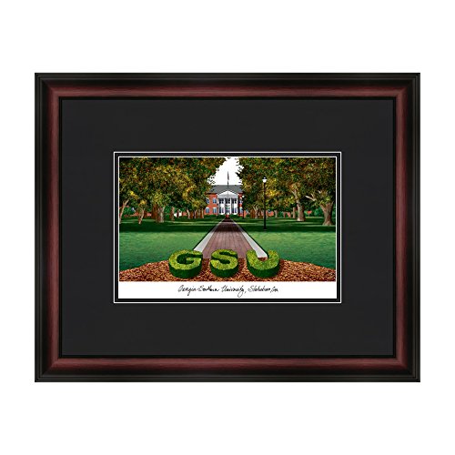 Campus Images GA975A Georgia Southern Academic Framed Lithographic Print