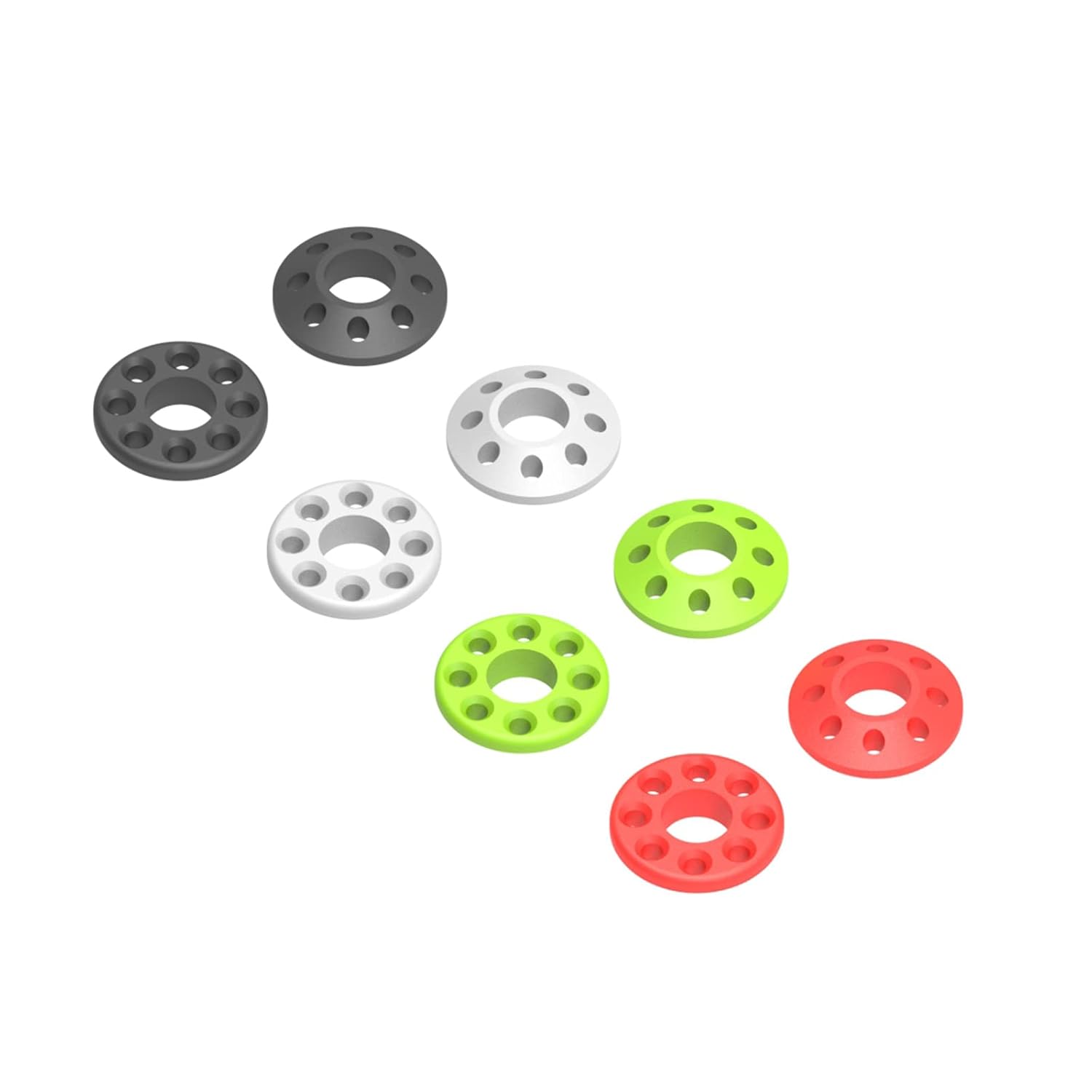 8PCS Precision Rings Aim Assist Motion Control Rings for