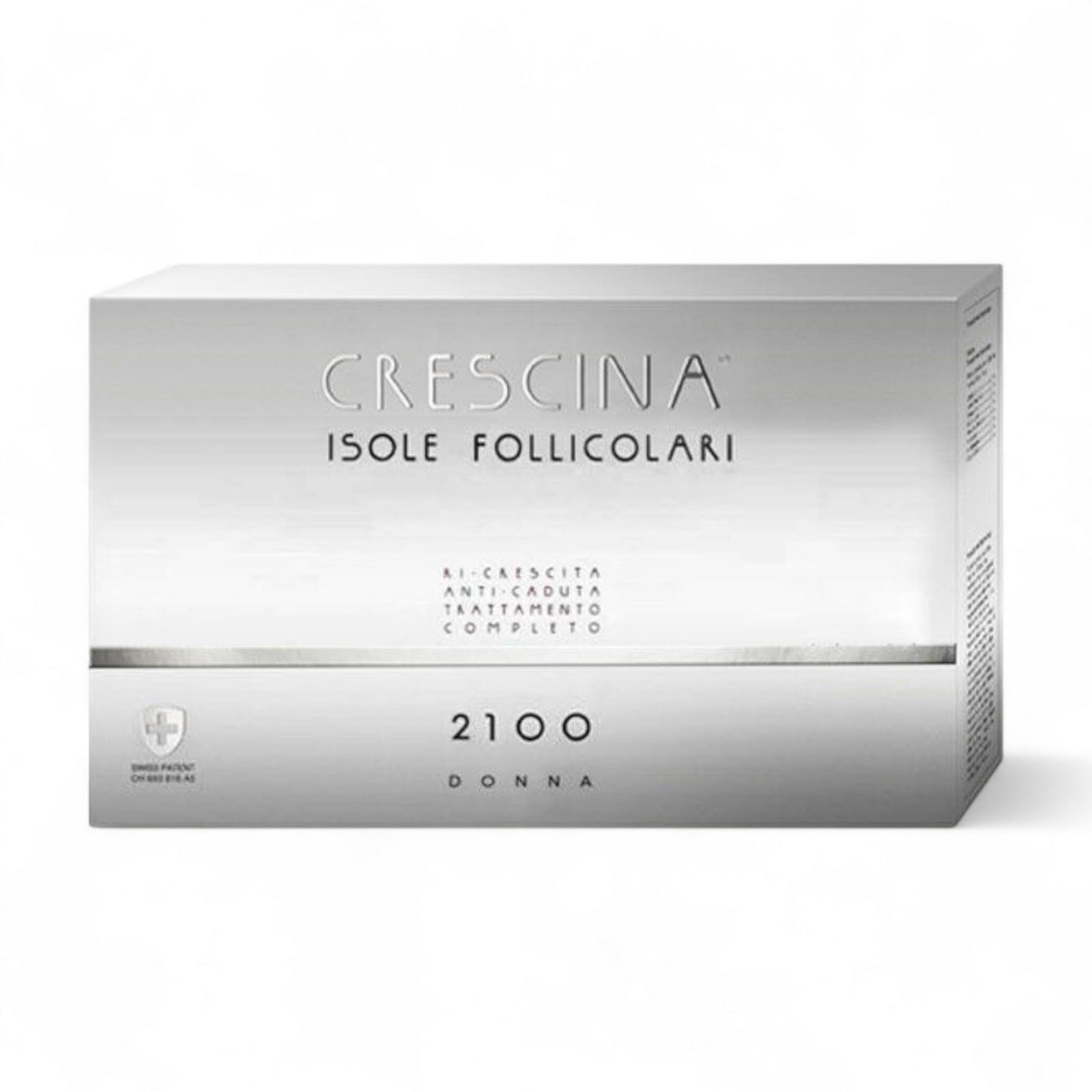 Labo crescina tratamiento Completo anticaída y raíces pelo islas foliculares mujer + 20 ampollas