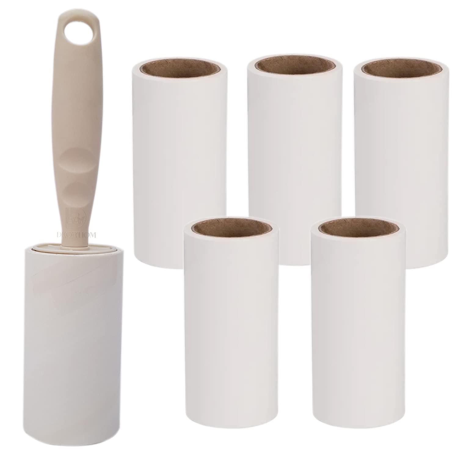 DKOR’HOM Plastic Cream Lint Roller for Remove Pet Hair and Dust (B0BYF63RR6) Amazon Price History, Amazon Price Tracker